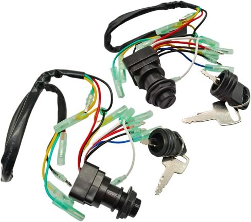 مفتاح إشعال مفتاح الجمعية 2 مجموعة 703-82510-43 703-82510 لصندوق التحكم في المحرك الخارجي للقارب 703-82510-43-00 703-82510-42 in Saudi Arabia