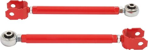 Adjustable Rear Traction Rod Compatible with 1995-2000 Lexus LS400(UCF20) Control Arm Rods Kit Steel Powder Coated Red in Saudi Arabia