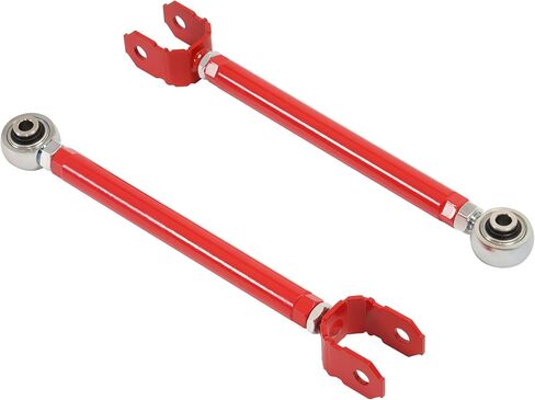 Adjustable Rear Traction Rod Compatible with 1995-2000 Lexus LS400(UCF20) Control Arm Rods Kit Steel Powder Coated Red in Saudi Arabia