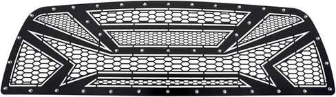APS Compatible with Dodge Ram 2500 3500 2010-2012 Main Upper Stainless Steel Black Laser Cut Front Grill Grille Insert D45168M in Saudi Arabia
