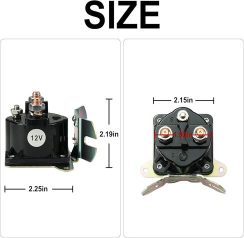 3 Terminals Solenoid 12V 100 Continuous Replacement for Pre-stolite 15-535 SAZ4201GF PRL-SAZ4201GF J-N 240-20004 Arrow-head 10PT1535 in Saudi Arabia