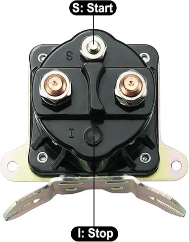 3 Terminals Solenoid 12V 100 Continuous Replacement for Pre-stolite 15-535 SAZ4201GF PRL-SAZ4201GF J-N 240-20004 Arrow-head 10PT1535 in Saudi Arabia