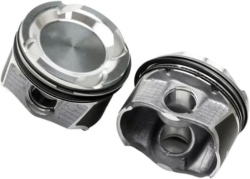 Piston And Ring Set 4PCS Compatible With 1.3 L M282 18-25 GAS W177 V177 W247 C118 X118 H247 X247 in Saudi Arabia
