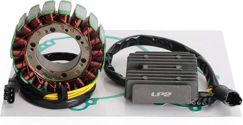 Magneto Coil Stator + Voltage Regulator + Gasket Assy Fit for BMW F650GS (K72) 2006-2012,F700GS (K70) 2011-2017,F800GS (K72) 2006-2018,F800R (K73) 2005-2019,F800S (K71) 2004-2010 in Saudi Arabia