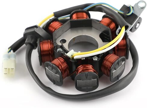 Magneto Generator Engine Stator Coil Fit for Kawasaki KFX90 KSF90 2007-2020, for Kymco Mongoose 90 2007-2018# 21003-Y002,21003-Y005,21003-Y006,31120-LBD4-900 in Saudi Arabia