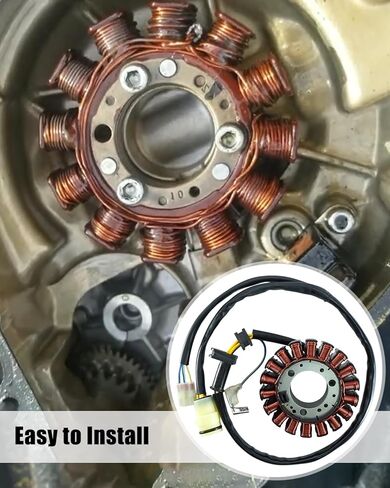 Engine Stator Coil Fit for Honda TRX300 Foreman 2x4 4x4 Big Red 300 FourTrax 300 2x4 4x4 1988-2000 Replace 31120-HC4-004 31120-HC4-014 31120-HC4-003 31120-HC4-750, with Coil Trigger in Saudi Arabia