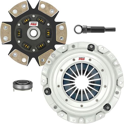 مجموعة القابض ClutchMaxPRO Performance Stage 3 متوافقة مع 2004-2006 Mitsubishi Lancer Ralliart 2005 2006 Outlander Sport LS SE XLS 4G69 2.4L (CP05141HDC-ST3) in Saudi Arabia