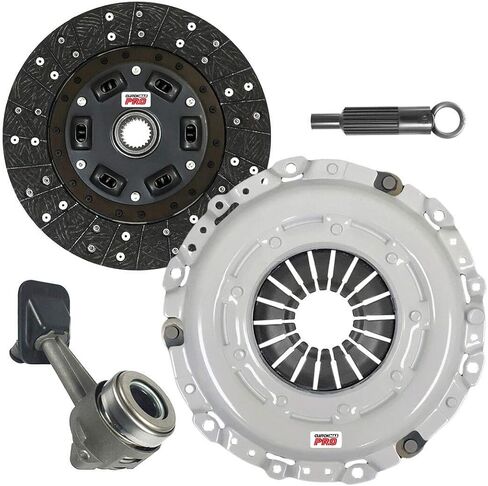 ClutchMaxPRO Performance Stage 2 Clutch Kit with Slave Cylinder Compatible with 2000 2001 2002 2003 2004 Focus SE ZTS ZTW ZX3 ZX5 2.0L DOHC (CP07164HDWS-ST2) in Saudi Arabia