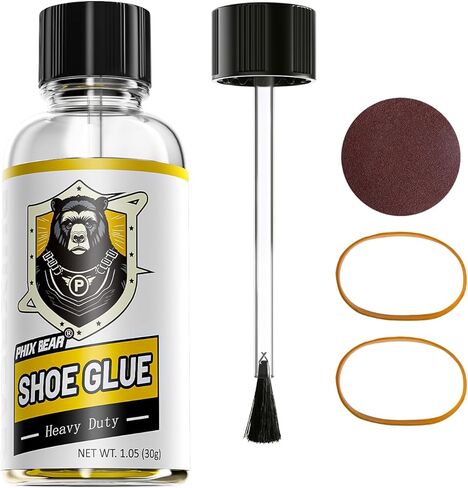 Shoe Glue Heavy Duty, Strong Bond for Sole Repair, Fixes Cracks & Separation, Stays Flexible & Clear on Sneakers, Boots & Sandals in Saudi Arabia