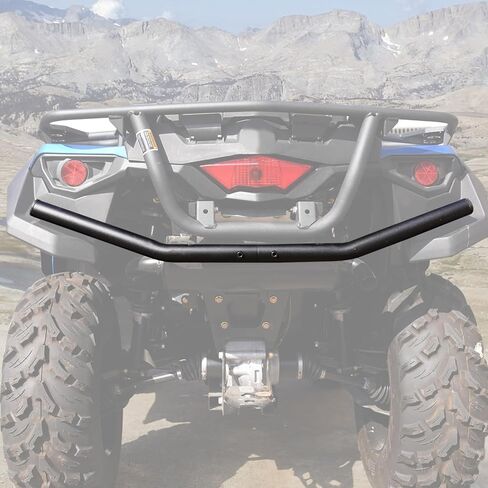 A & UTV PRO Rear Bumper Guard for Can Am Outlander 2015-2024, Heavy Duty Steel Tube Back Brush Guard Protector for Can-Am Outlander 450 500 570 Max 15-24 Accessories, Replace OEM #715001911 in Saudi Arabia