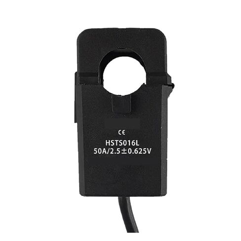 HSTS016L Split Core Hall Current Sensor, 50A/2.5±0.625V Output, AC/DC Current Transformer, ±10A to ±200A Range, Single Phase (30A) in Saudi Arabia