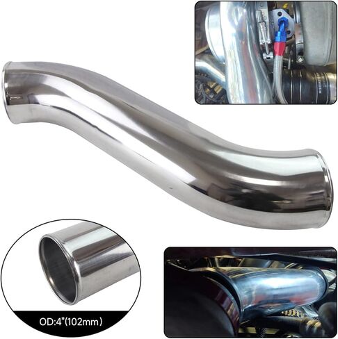 العالمي OD 4 "طول 500 مللي متر العالمي الأنابيب المبرد الأنابيب 40 درجة S شكل بيند الكوع توربو كمية أنبوب in Kuwait