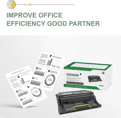 52D0Z00 وحدة تصوير متوافقة مع وحدة الطبل 520Z لاستبدال وحدة التصوير Lexmark 52D0Z00 لطابعة MX710 MX810 MX811 MX812 MS710 MS711 MS810 MS811 MS812 [100,500 صفحة] in Saudi Arabia