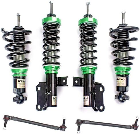 Rev9 R9-HPX-1028 Hyper-Street ONE Adjustable Coilovers Lowering Kit, 16 Damping Levels, Compatible With Chevrolet Camaro Coupe 2010-15 in Saudi Arabia