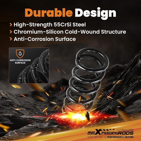 زنبرك تخفيض خلفي 3 بوصة من maXpeedingrods لـ Dodge Ram 1500 2WD 2009-2018، لـ Ram 1500 2WD 2019-2024، مجموعة ملفات السقوط in Saudi Arabia
