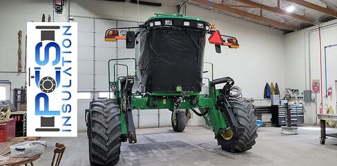 WINDROWER - SWATHER - TRANSPORT WINDSHIELD PROTECTOR 58.5L X 104W EASY INSTALL UNIVERSAL FIT WATER RESISTANT HEAVY SEWN IN LOOPS in Saudi Arabia