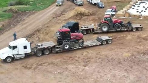 WINDROWER - SWATHER - TRANSPORT WINDSHIELD PROTECTOR 58.5L X 104W EASY INSTALL UNIVERSAL FIT WATER RESISTANT HEAVY SEWN IN LOOPS in Saudi Arabia