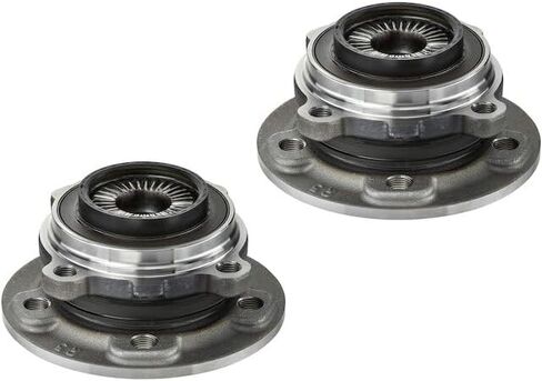 Front Wheel Bearing Hub Assembly Set of 2 - Compatible with 2016-2019 BMW X1 in Saudi Arabia