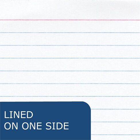 Roaring Spring Recycled 3"x5" Index Cards, Spiral Wire bound, 8-Pack, 50 Count, Heavy 100lb White Paper, Narrow Ruled, Perforated, Blank on Back, Snag-proof in Saudi Arabia