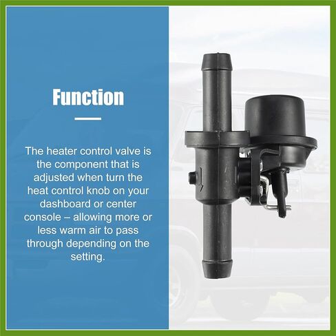 HVAC Heater Control Valve for Dodge for Ram 1500 2500 3500 Van 1999-2003 for Dodge B1500 B2500 B3500 1998 Heater Water Valve Replaces 5011241AA Vehicle Components in Saudi Arabia