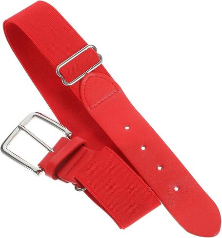 Adjustable Red Elastic Baseball Belt for Men and Youth Softball Protective Gear Sports Outdoor Waistband in Saudi Arabia