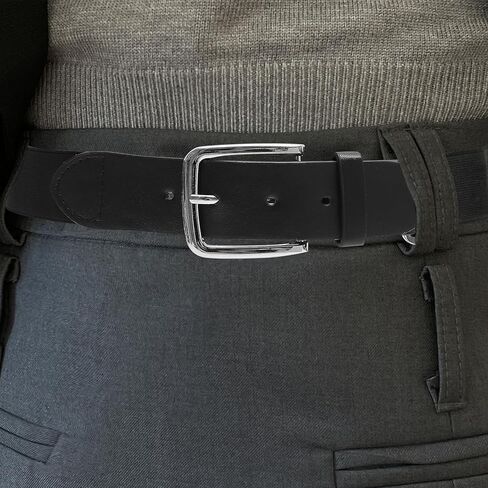 Didiseaon Elastic Baseball Belt for Men and Women, Adjustable Softball Waistband with Faux Leather, Black Stretch Sports Belt for Outdoor Use and Uniforms in Saudi Arabia