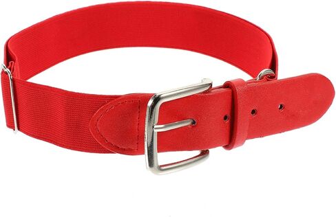 LIFKOME Baseball Belt Elastic Softball Belt Adjustable Red Pu Leather for Youth and Men Outdoor Sports in Saudi Arabia