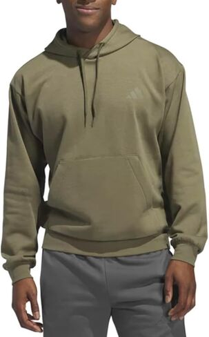 Adidas Men's Fleece Hoodie Pullover with Kangaroo Pocket in Saudi Arabia