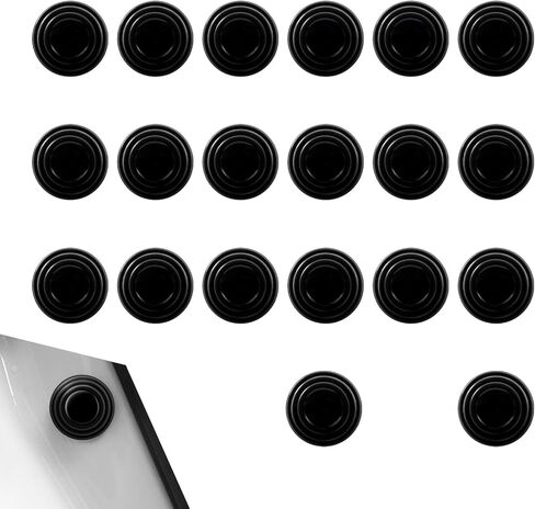 20 PCS Car Door Edge Guards, Universal Black Door Protector Shock Absorber Pads, Anti-Slam Buffer Cushion for Most Vehicles in Saudi Arabia
