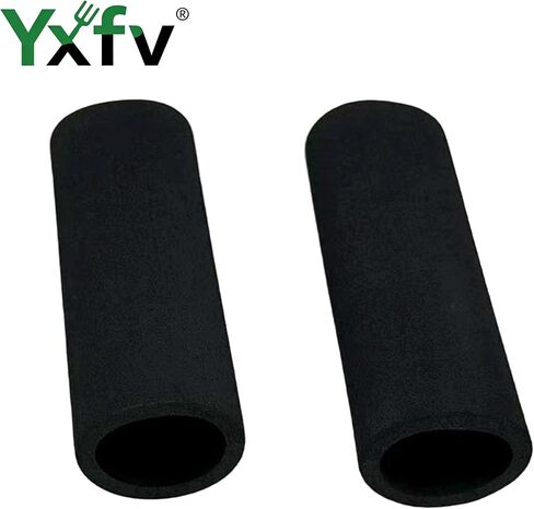 أغطية إسفنجية لمقابض اليد للدراجة النارية مضادة للانزلاق لمقبض المقود لدراجة Harley Davidson Honda Kawasaki سوزوكي Yamaha BMW (أسود) in Kuwait