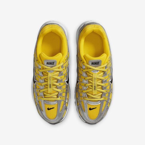 Nike P-6000 Big Kids' Shoes (HV5064-701, Lightning/Metallic Silver/White/Black) in Saudi Arabia