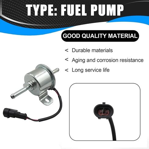 Fuel Pump (8mm) for John Deere Fairway Mower 3225C 3235C 3245C 7200 7200A 7400A 7500 7500A 7500E 7700 7700A 8000A 8000E 8500 8500E 8700 8700A 8800 8800A 8900A OE# AM876266 AM876207 in Saudi Arabia