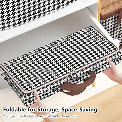 23×19×23-inch Quilt Storage Bag Large Capacity 210L Household Storage Thickened Non-woven Fabric for Seasonal Storage and Moving Ideal for Clothes and Bedding in Saudi Arabia