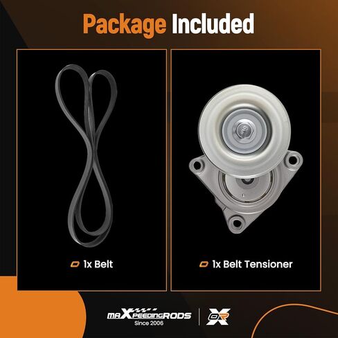 maXpeedingrods Engine Serpentine Belt Drive Kit Compatible with Nissan Altima 2007-2013 2.5L 11955JA00C 11720JA00A 6pk2230 in Saudi Arabia