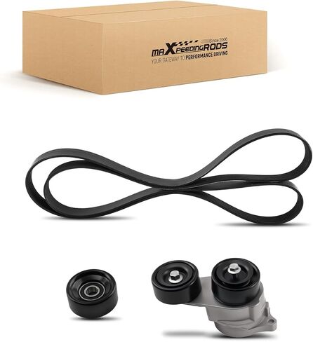 maXpeedingrods Engine Serpentine Belt Drive Kit with Tensioner & Idler for Honda Accord 2003-2010 Odyssey 2005-2010 Pilot 2005-2008 Acura MDX 2003-2013 TL 04-08 Ridgeline 06-11 04317RCA305 31170RCAA01 in Saudi Arabia