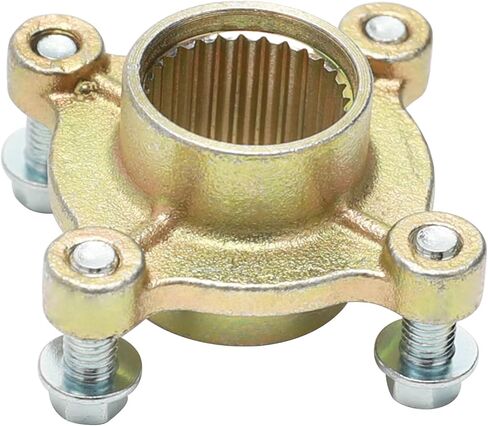TDPRO Rear Brake Wheel Rim Hub 4 Stud 28T, Flange Spline Disc Brake Rotor Hub Adapter for ATV UTV 4-Wheeler Go Kart Golf Cart in Saudi Arabia