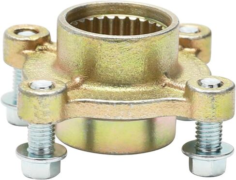 TDPRO Rear Brake Wheel Rim Hub 4 Stud 28T, Flange Spline Disc Brake Rotor Hub Adapter for ATV UTV 4-Wheeler Go Kart Golf Cart in Saudi Arabia