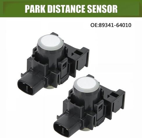2pcs Reverse Backup Parking Rear PDC Bumper Park Assist Object Sensor 89341-64010-A0 Compatible with Toyota 4RUNNER 2013 2014 2015 2016 2017 2018 in Saudi Arabia