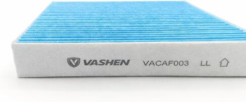 CF11966 Cabin Air Filter for Smooth Airflow & H11-Grade Filtration, Fit for Chevy Silverado 2019-2025, Sierra 2019-2025, Equinox 2018-2025, Malibu Blazer Terrain - Skyblue Composite Media in Kuwait