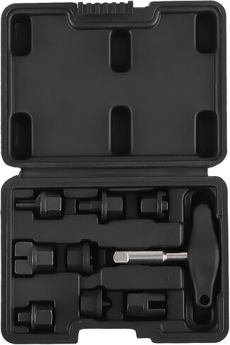 maXpeedingrods Oil Drain Plug Screw Removal Installer Wrench Assembly Tool with 3/8-inch Drive T-Handle and 8pcs Adapters, for Audi VW Ford Mercedes BMW Chrysler Lincoln Volvo Mazda GM in Saudi Arabia