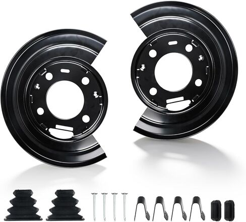947-073 Front Brake Dust Shield, Brake Backing Plate Compatible with Chevy GMC Silverado Sierra 1500 2500 3500 Suburban Yukon XL 2500 Express Savana 2500 3500, # 25846355 in Saudi Arabia