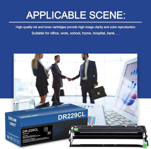 DR-229CL Drum Unit 2-Pack Replacement for Brother DR-229CL DR229 CL Drum Unit to Use with HL-L3280CDW HL-L3295CDW MFC-L3765CDW MFC-L3780CDW Printer (Only Drum) in Saudi Arabia