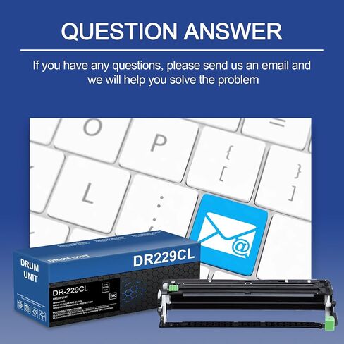 DR-229CL Drum Unit 2-Pack Replacement for Brother DR-229CL DR229 CL Drum Unit to Use with HL-L3280CDW HL-L3295CDW MFC-L3765CDW MFC-L3780CDW Printer (Only Drum) in Saudi Arabia