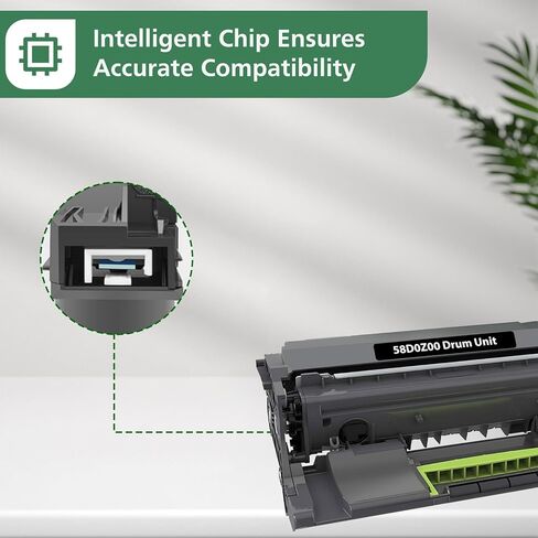 58D0Z00 Imaging Unit Remanufactured for Lexmark 58D0Z00 Imaging Drum Replacement for Lexmark MS823 MS821 MS823n MS821dn MS825 B2865 MS725dvn MX721ade Printer Imaging Unit (2-Pack, Black) in Saudi Arabia
