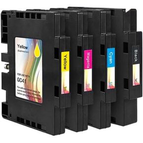 4 عبوات خرطوشة حبر GC41 متوافقة مع GC 41 IPSiO SG3100 SG2100 SG2010 SG3110 SG2010L SG3110DN in Kuwait
