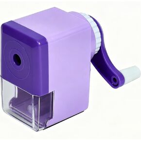 Manual Color Pencil Purple Small Sharpener Handheld for Kids for Colored Pencils in Kuwait