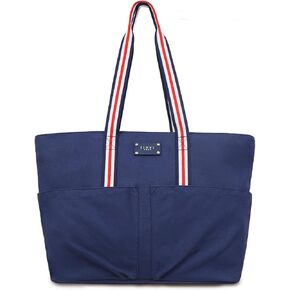 Canvas Tote Bag for Women, Large Capacity Travel Shoulder Bag, Heavy Duty Canvas Tote Bag for Work, College, Beach in Kuwait