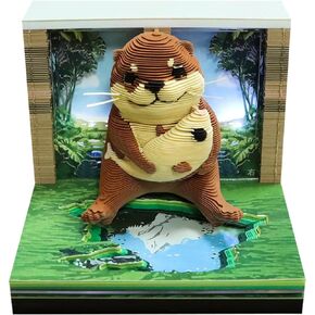 2026 قطعة الوقت التقويم 3D التقويم الأسبوعي المفكرة 3D المسيل للدموع بعيدا التقويم DIY ورقة نحت الفن سطح المكتب الديكور هدية لعيد الميلاد واحتفالات عيد الميلاد ب in Kuwait