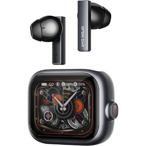 سماعات أذن NE40 AI للترجمة في الوقت الفعلي، سماعات رأس لمترجم اللغة مع شاشة LCD تعمل باللمس Audiofonos Traductores Inglés Español تدعم 140 لغة لأعمال السفر in Kuwait