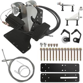 Dual Control Brake and Gas Pedal Kit for Right Hand Drive Passenger Side Compatible with Driving School Driver Training and Postal Vehicles, Right-Side Drive Conversions Replace# ACAR-B7D in Kuwait